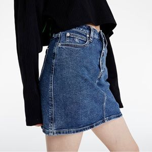 Calvin Klein high rise mini skirt